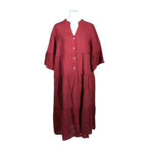 Unisex Bohemiana - Dress, size 40 - Wine red (1)