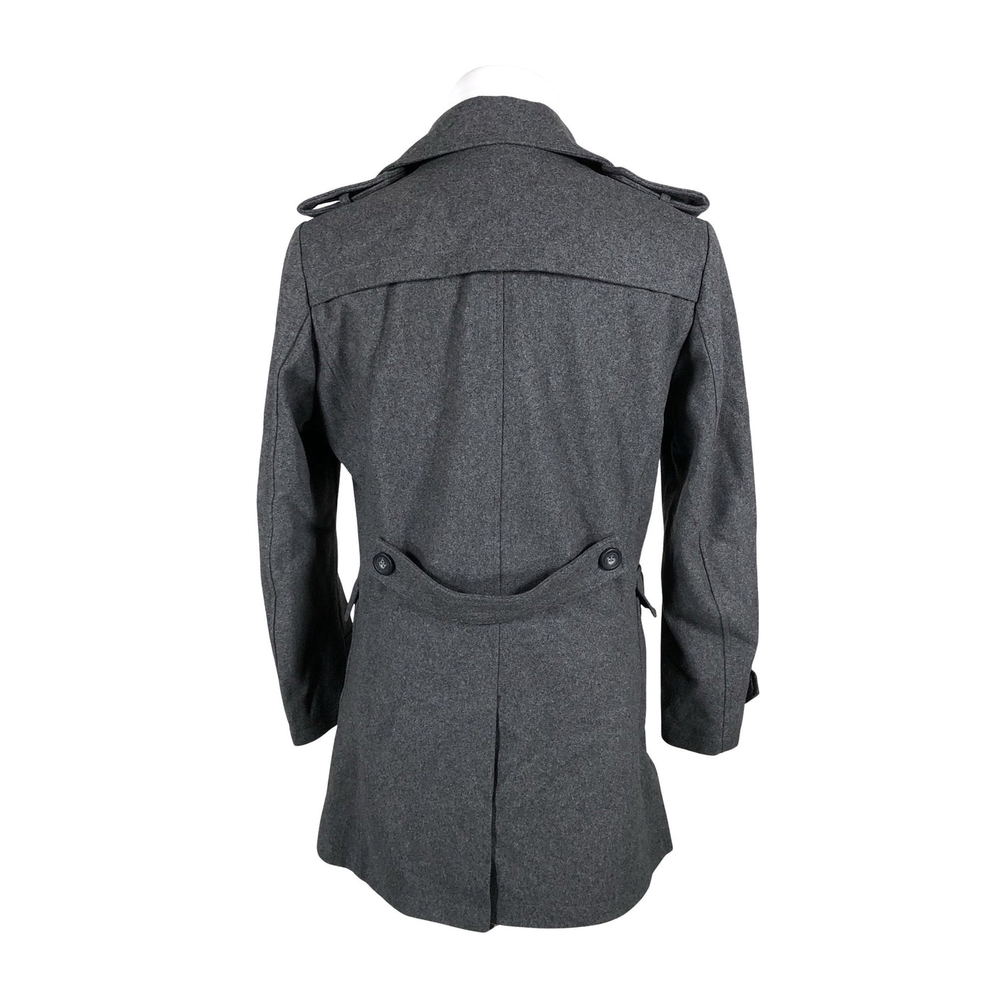 Unisex Giorgio - Wool coat, size L - Gray (5)