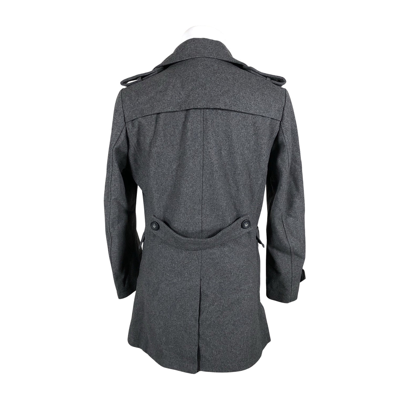 Unisex Giorgio - Wool coat, size L - Gray (6)