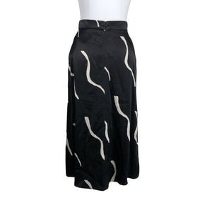 Unisex Marimekko - Fabric skirt, size 34 - Black (3)