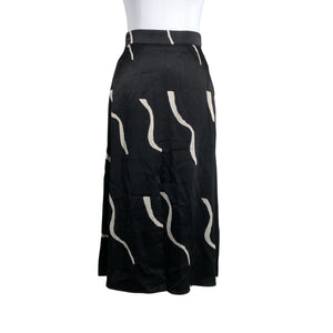 Unisex Marimekko - Fabric skirt, size 34 - Black (1)