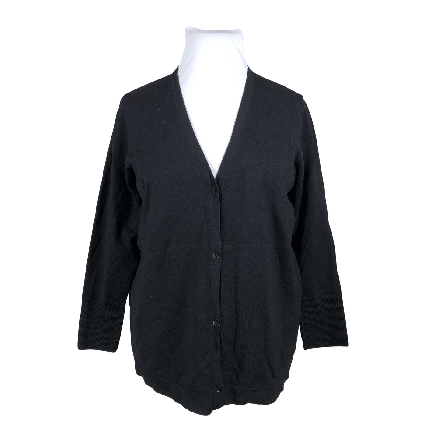 Unisex Ulla Popken - Cardigan, size 42 - Black (1)