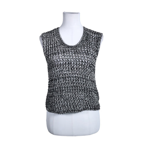 Unisex Massimo Dutti - Knit vest, size 36 - Gray ()