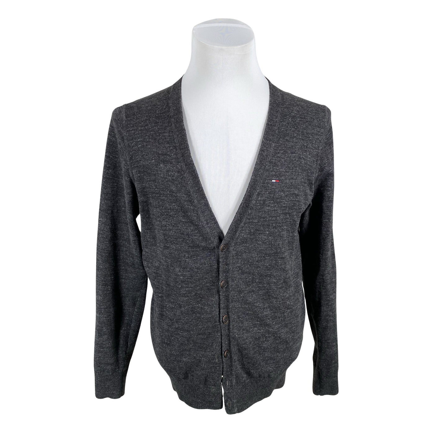 Unisex Tommy Hilfiger - Cardigan, size L - Gray (2)