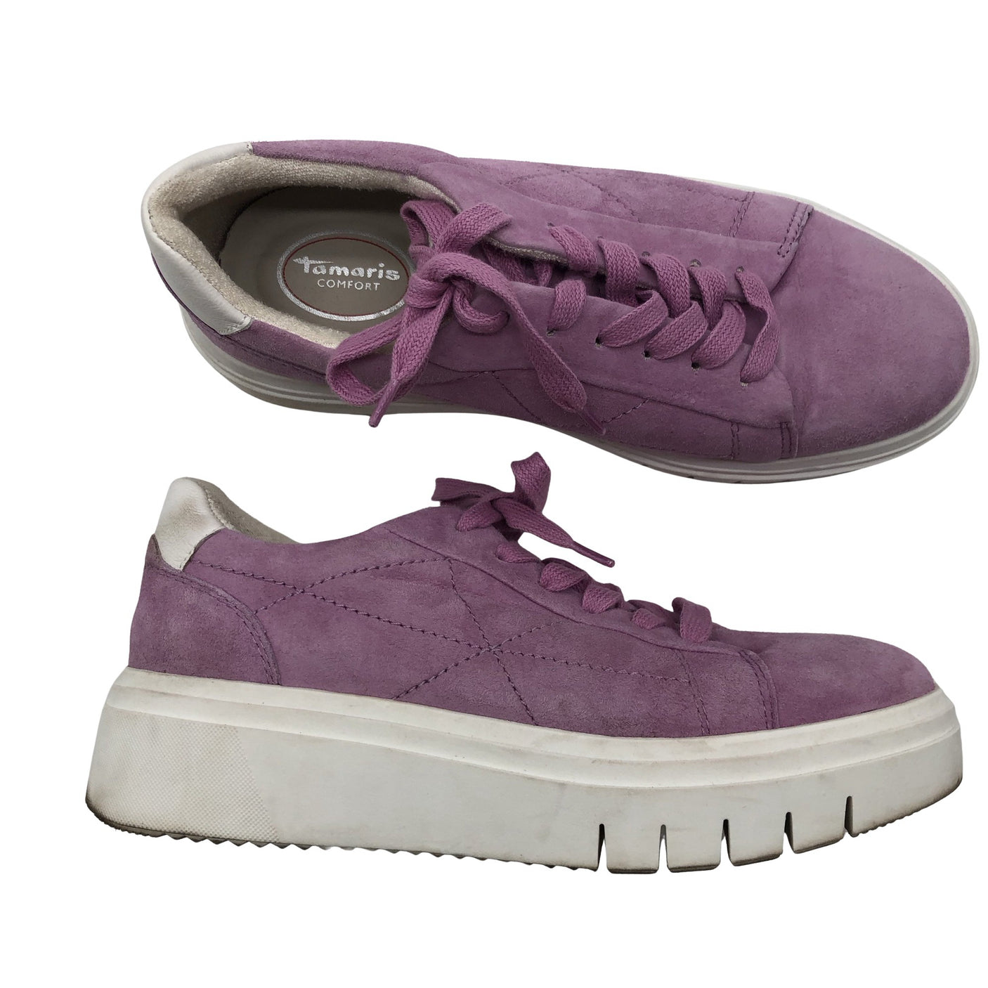 Unisex Tamaris - Casual sneakers, size 38 - Violet (1)