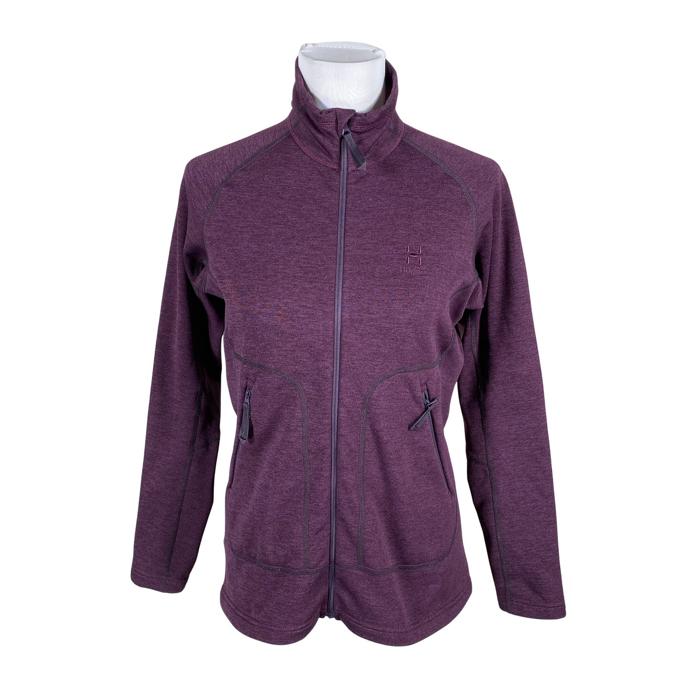 Unisex Haglöfs - Sports shirt, long sleeve, size 38 - Violet (1)