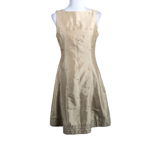 Unisex More&More - Party dress, size 38 - Beige (1)
