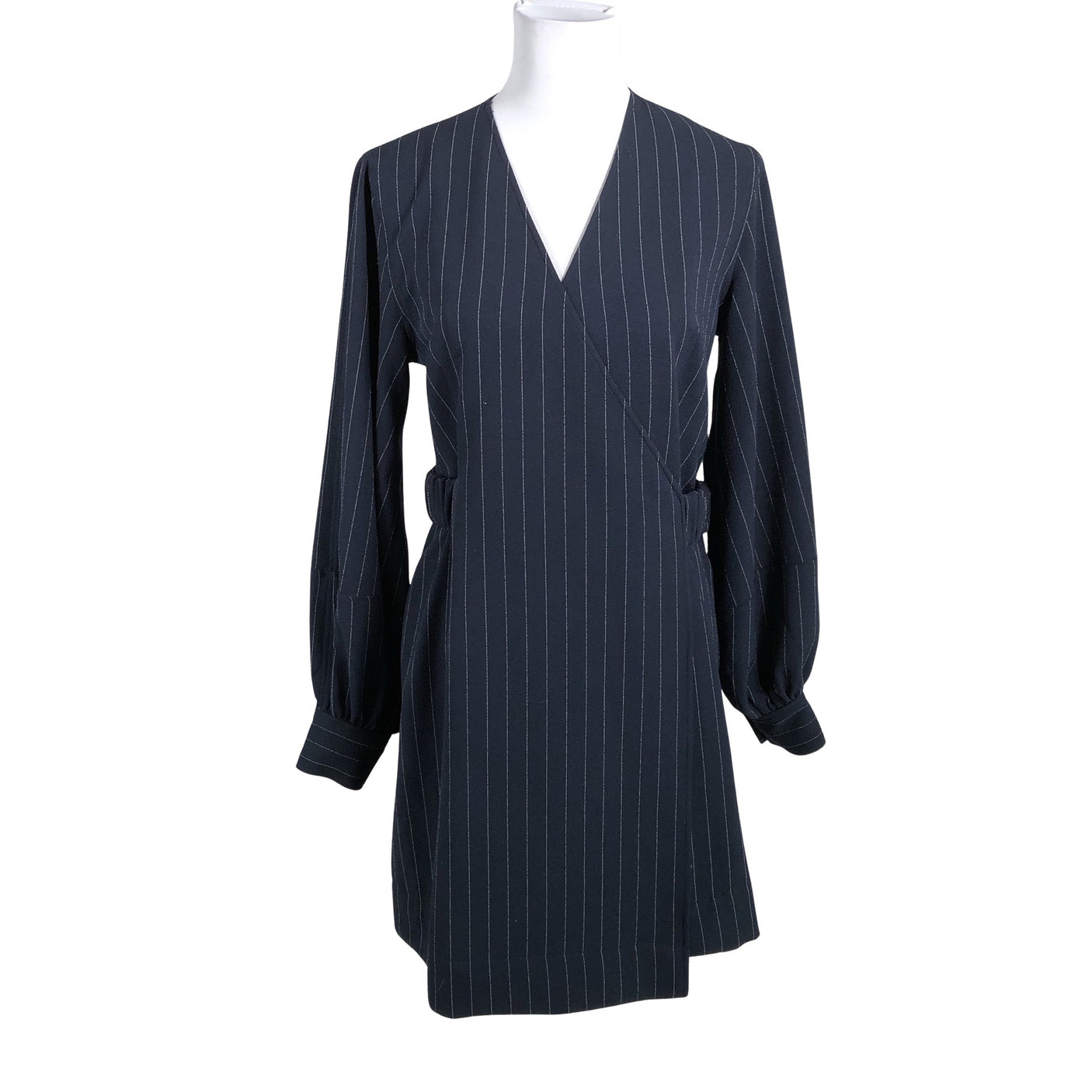 Unisex Ganni - Schiffon dress, size 40 - Blue (1)