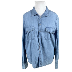 Unisex Icepeak - Denim shirt, size 42 - Light blue (1)