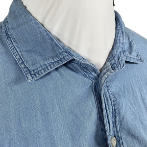 Unisex Icepeak - Denim shirt, size 42 - Light blue (2)