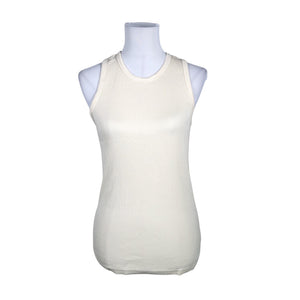 Unisex Nanso - Tricot tank top, size 40 - Natural white (1)