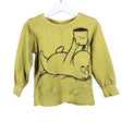Unisex Martinex - Sweatshirt, size 92 - 98 - Yellow ()