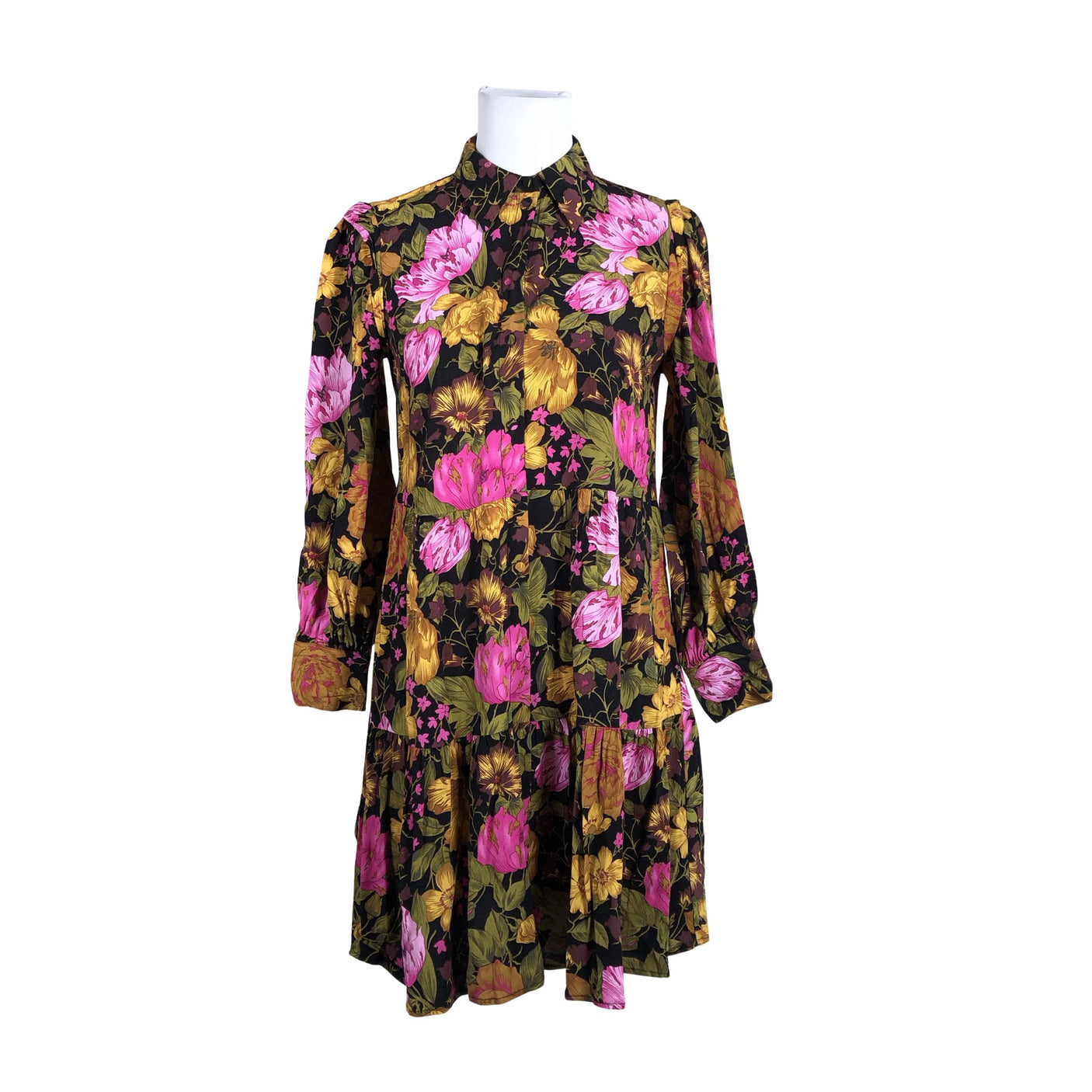 Unisex Y.A.S - Dress, size 36 - Brown (1)