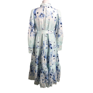 Unisex Y.A.S - Schiffon dress, size 40 - Light blue (2)