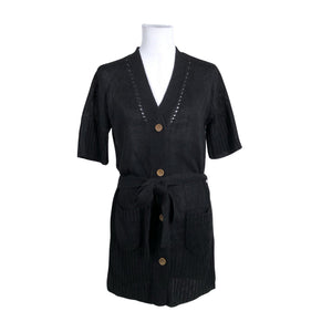 Unisex Marimekko - Cardigan, size 38 - Black (1)