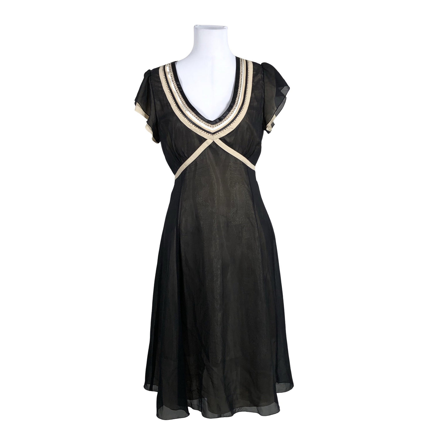 Unisex Bandolera - Party dress, size 40 - Black (1)
