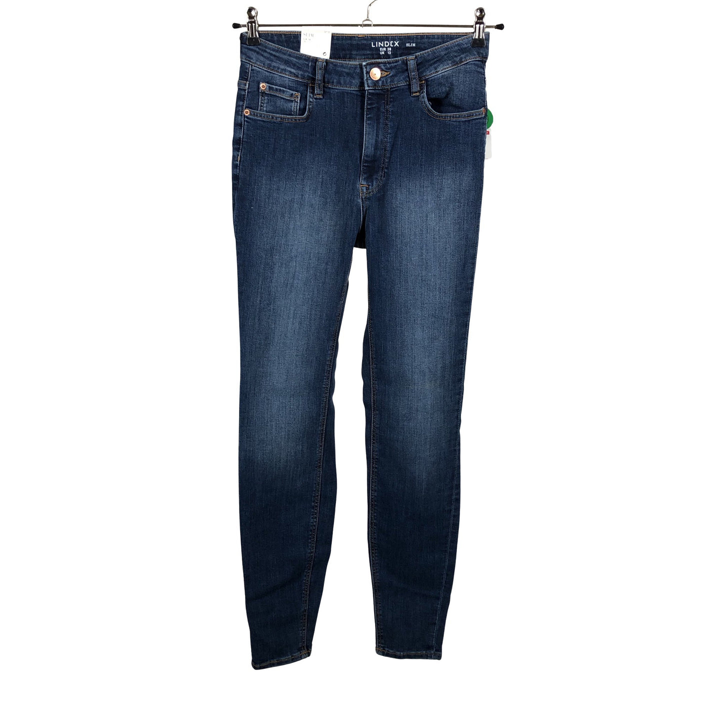 Unisex Lindex - Jeans, size 38 - Blue (1)