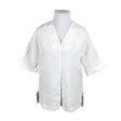 Unisex Voglia - Short-sleeved blouse, size 42 - White ()