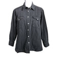 Unisex Part two - Denim shirt, size 38 - Gray ()