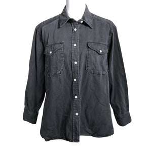 Unisex Part two - Denim shirt, size 38 - Gray (1)