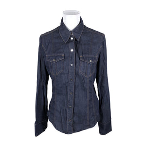Unisex Karen Millen - Denim shirt, size 40 - Blue (1)