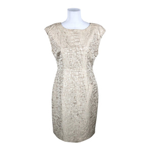 Unisex Tiger of Sweden - Sheath dress, size 40 - Beige (1)