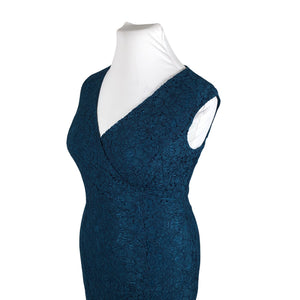 Unisex Lauren Ralph Lauren - Party dress, size 42 - Turquoise (3)