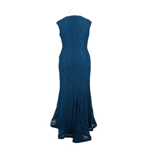 Unisex Lauren Ralph Lauren - Party dress, size 42 - Turquoise (2)