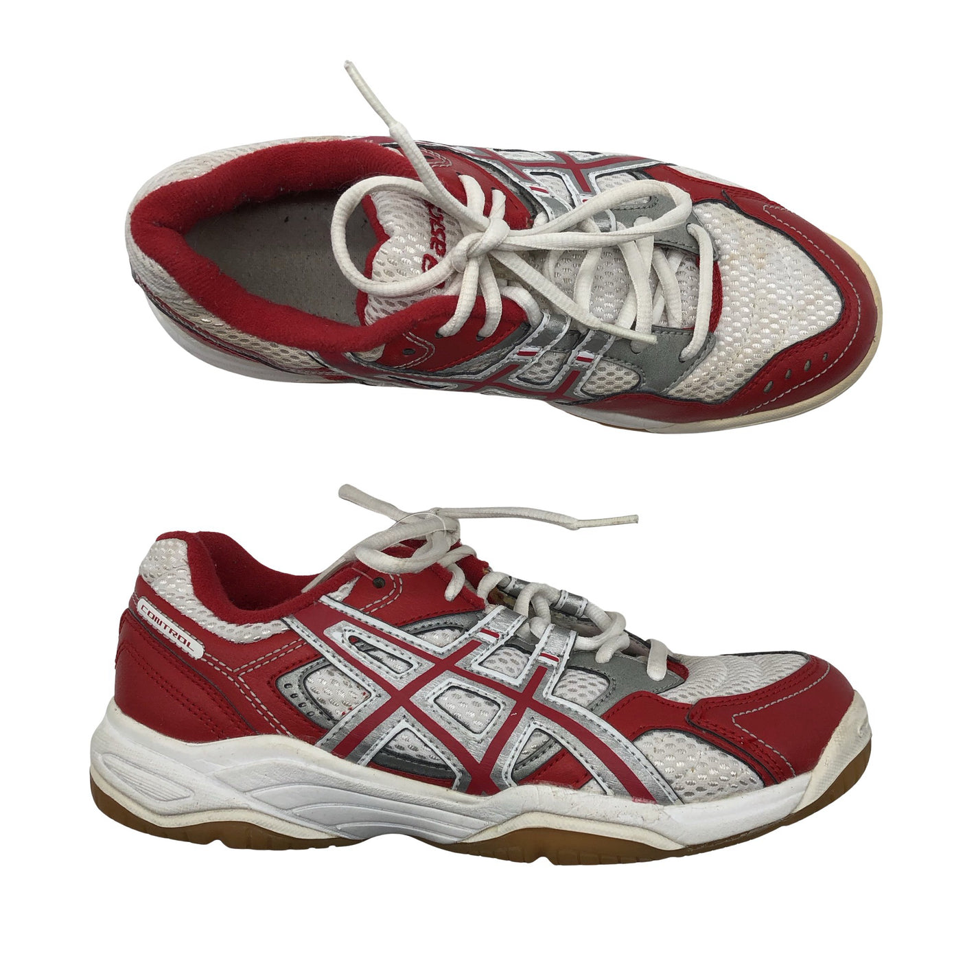 Unisex Asics - Indoor sports shoes, size 38 - Red (2)