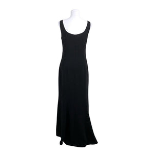 Unisex Ril's - Schiffon dress, size 38 - Black (2)
