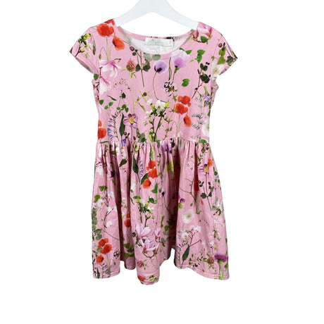 Unisex Mingnelin - Tricot dress, size 128 - 134 - Light pink ()