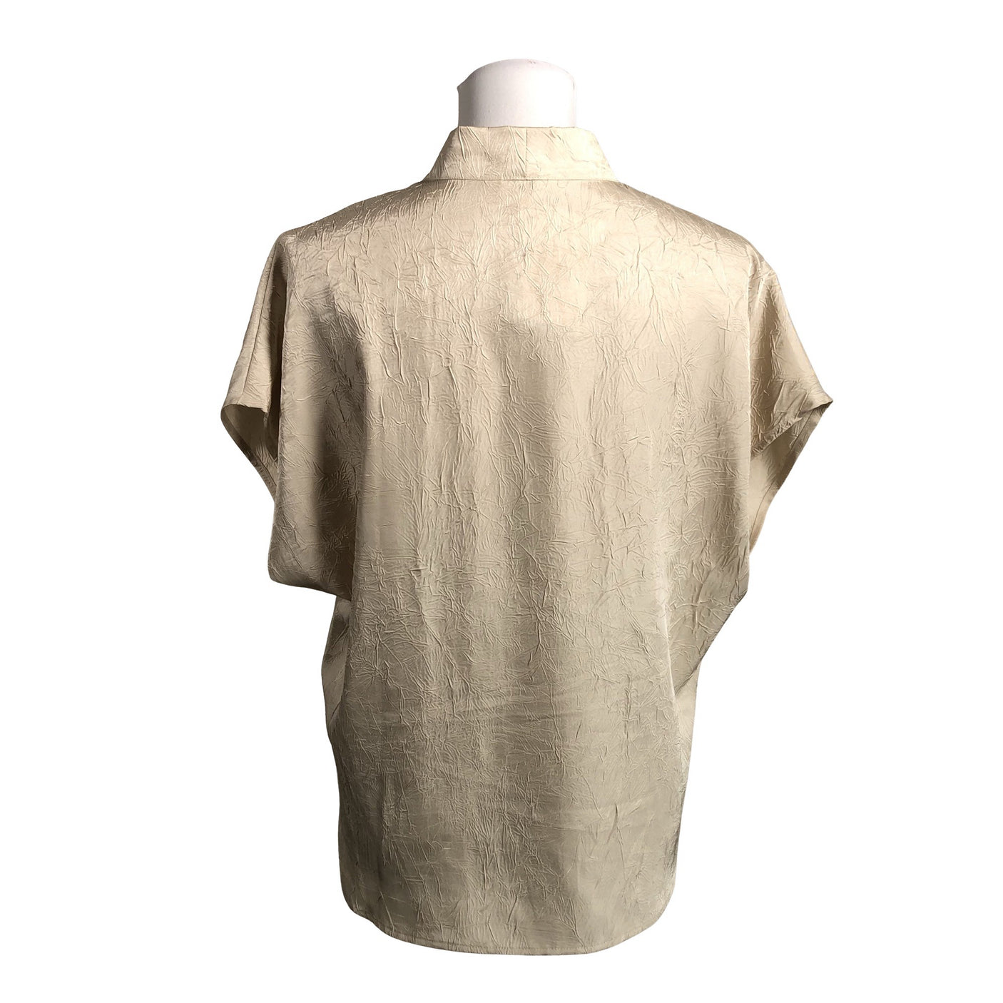 Unisex Part two - Short-sleeved blouse, size 38 - Beige (2)
