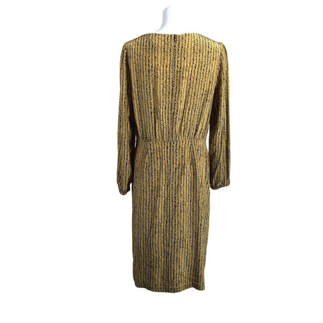 Unisex Marimekko - Schiffon dress, size 38 - Brown (2)