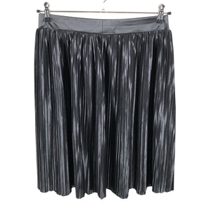 Unisex Cut & Pret - Pleated skirt, size 38 - Black (2)
