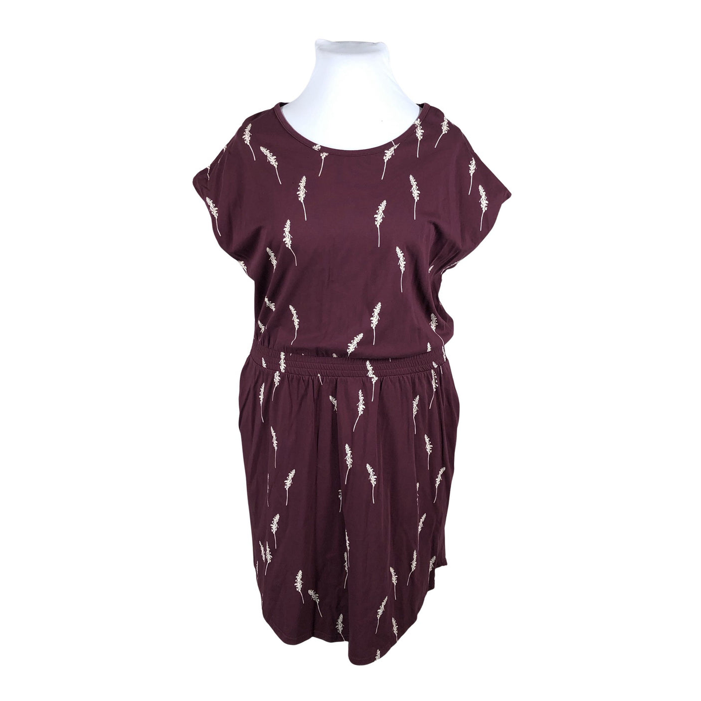 Unisex NOSH - Tricot dress, size 42 - Wine red (1)
