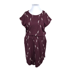 Unisex NOSH - Tricot dress, size 42 - Wine red (1)