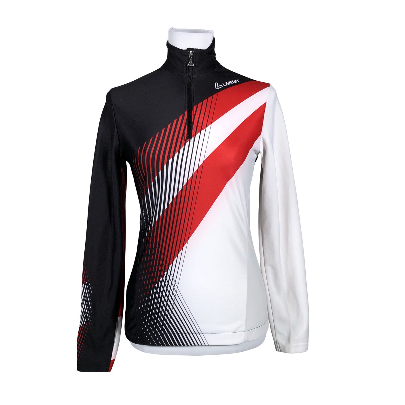 Unisex Löffler - Sports shirt, long sleeve, size 38 - Black (1)