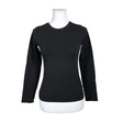 Unisex Massimo Dutti - Tricot shirt, size 36 - Black ()