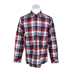 Unisex Bondelid - Collared shirt, size XL - Red (1)