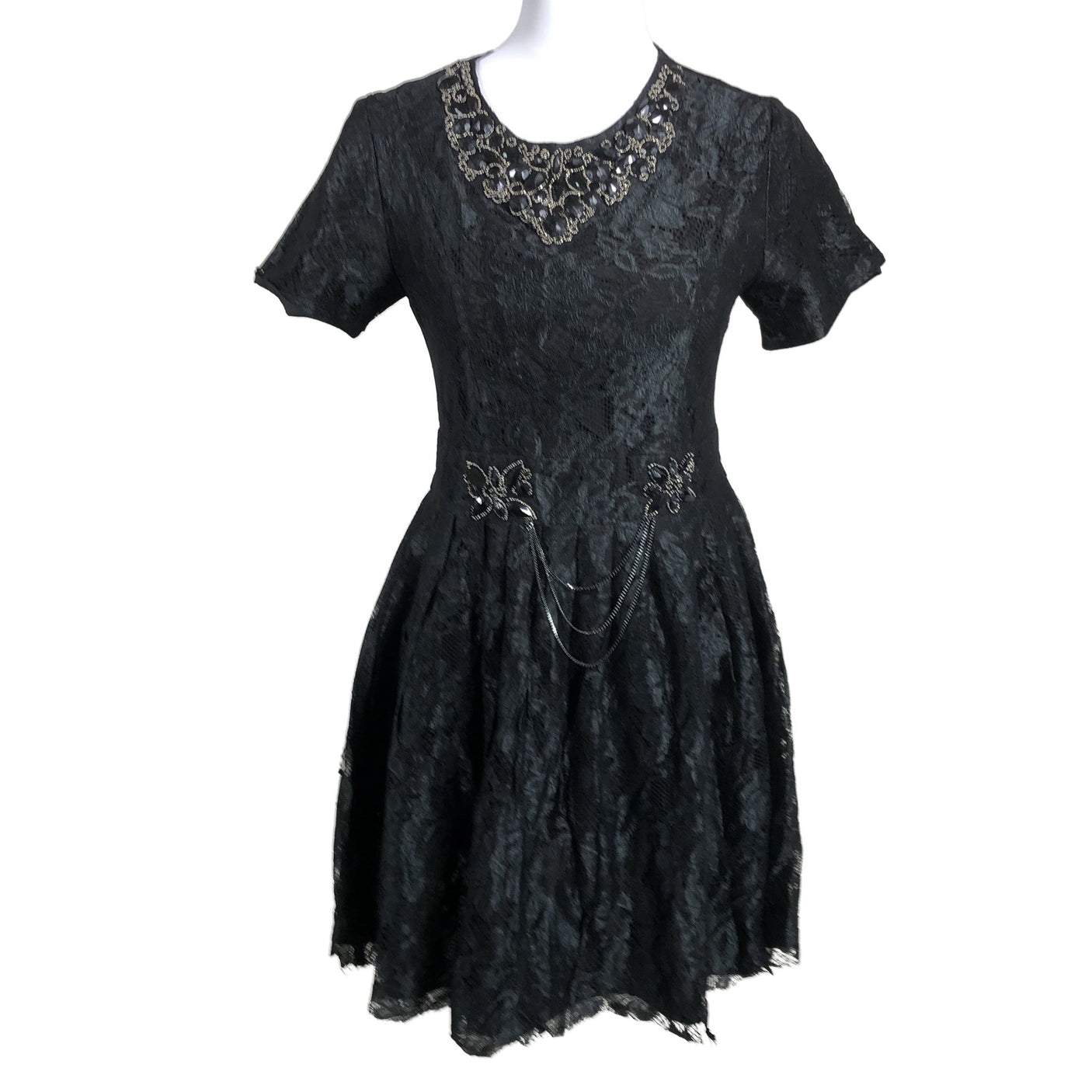 Unisex Derhy - Party dress, size 38 - Black (1)