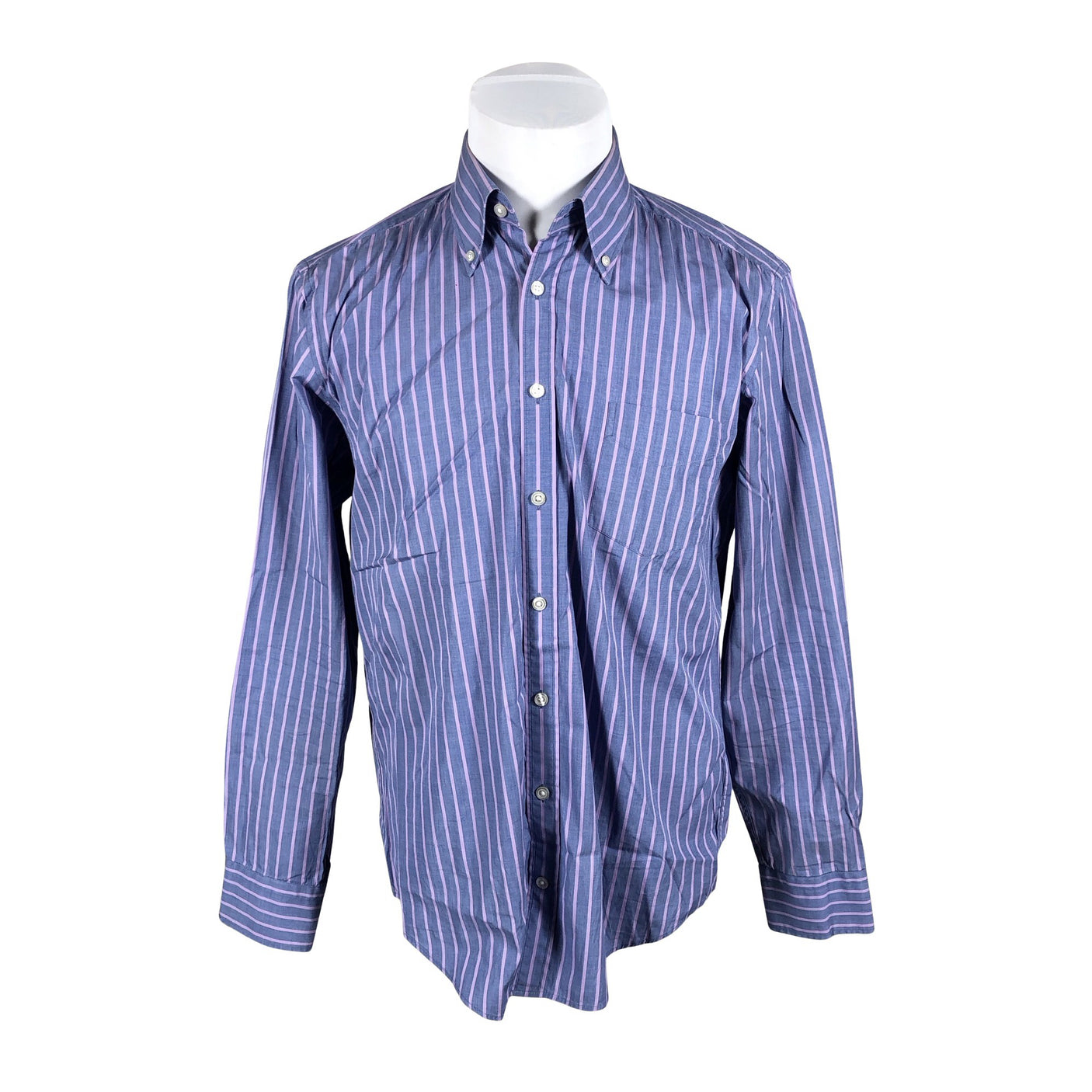 Unisex Gant - Collared shirt, size L - Blue (1)
