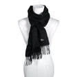 Unisex Lacoste - Scarf, size Ei kokoa - Black ()