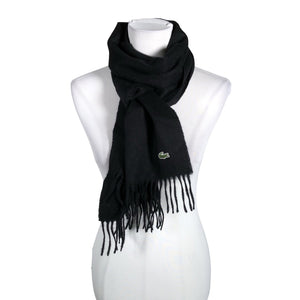Unisex Lacoste - Scarf, size Ei kokoa - Black (1)