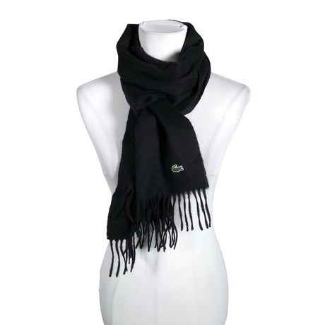 Unisex Lacoste - Scarf, size Ei kokoa - Black ()