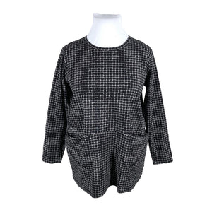 Unisex Nanso - Tricot tunic, size 44 - Black (2)