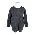 Unisex Nanso - Tricot tunic, size 44 - Black ()