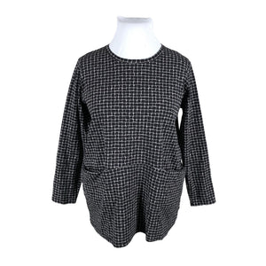 Unisex Nanso - Tricot tunic, size 44 - Black (1)