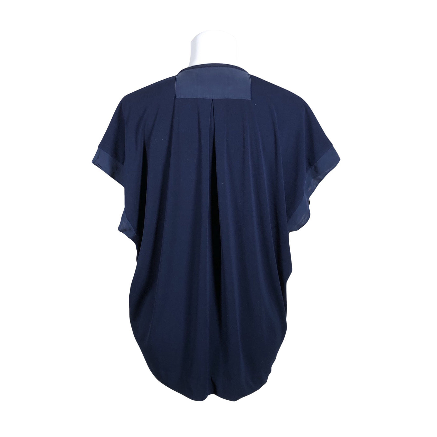 Unisex by Malene Birger - Short-sleeved blouse, size 38 - Blue (2)