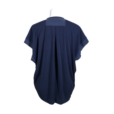 Unisex by Malene Birger - Short-sleeved blouse, size 38 - Blue (2)