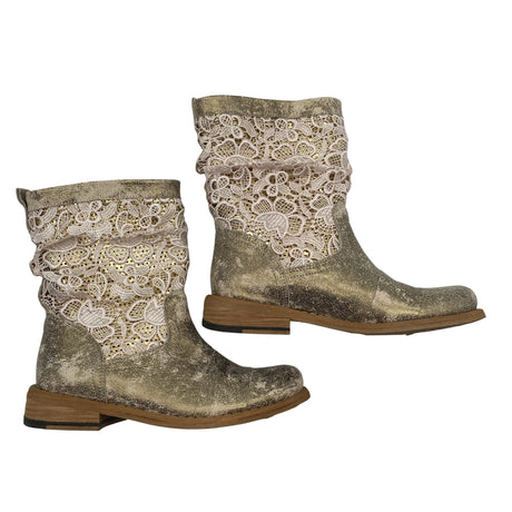 Unisex Felmini - Ankle boots, size 37 - Gold ()